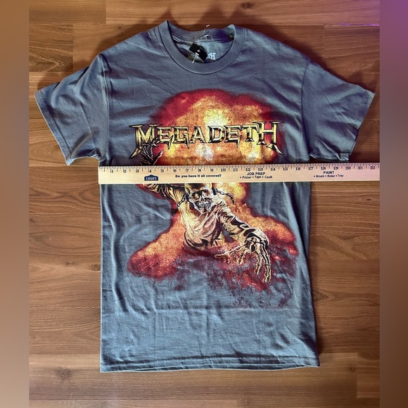 Hot Topic Megadeth Rattlehead Graphic Tee - Picture 5 of 7